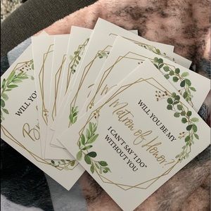 Bridesmaid Proposal Wine Bottle Stickers